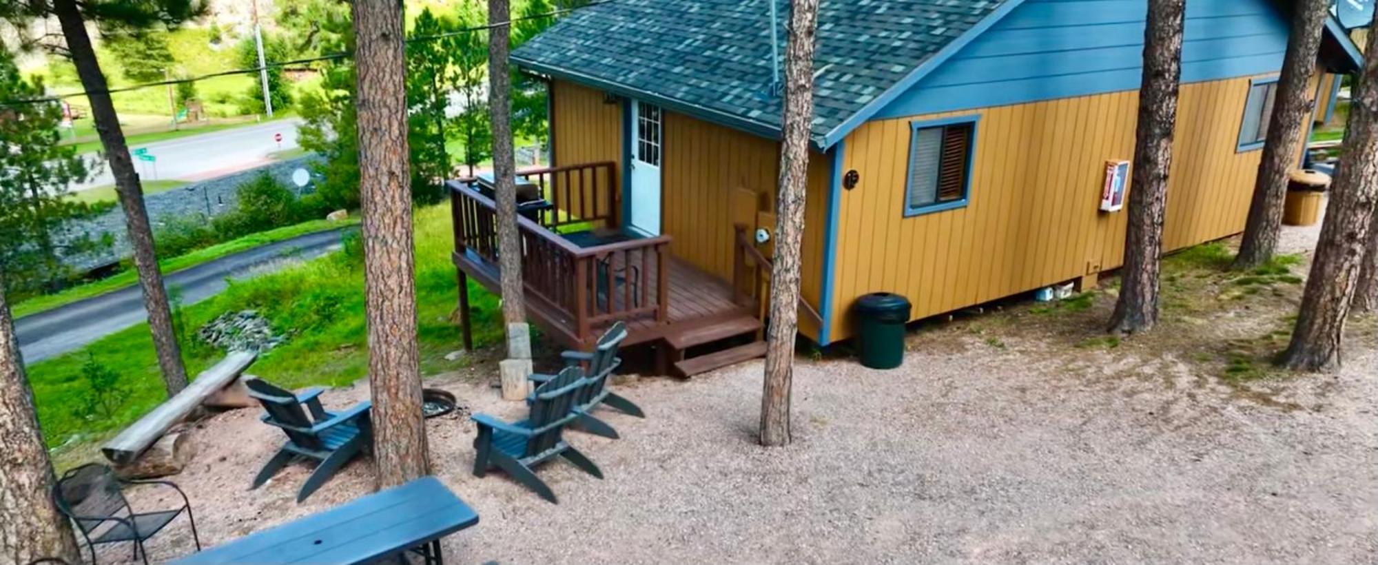 Mountain View Lodge & Cabins Хилл-Сити Экстерьер фото